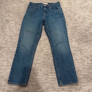 Everlane high waist straight jeans in ankle length